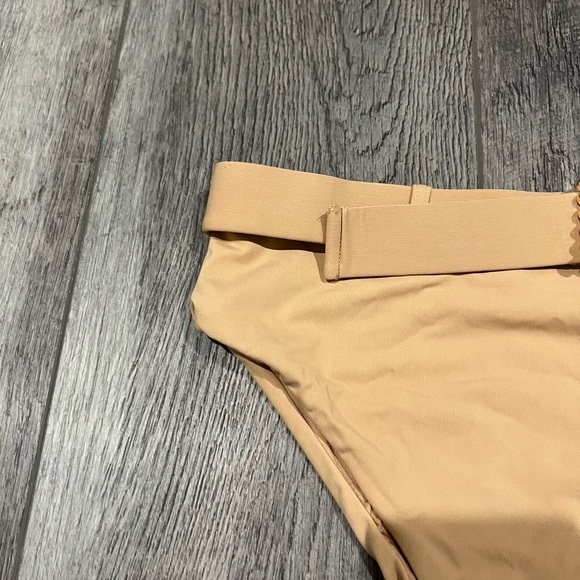 We Wore What Emily Belted High Wasted Bikini Bottoms - Picture 5 of 13